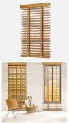 Żaluzja drewniana 50 mm dąb 