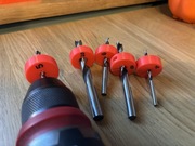 Zestaw ograniczników głębokości do wierteł – 5 sztuk, precyzyjne wiercenie