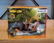 Schleich 42352 Ponton z strażnikiem nowy zestaw wycofany