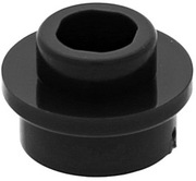 20410 LEGO 85861 6100627 płytka 1x1 okrągła otwarta wypustka czarny 1szt