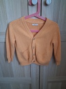 Wiosenny sweter kardigan na guziki dla chłopca r. 80