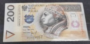 200 złotych. Seria D 00059067