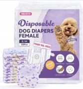Pieluchy jednorazowe dla psów kotów S/M - 50 sztuk dla małych zwierząt 