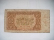 .Czechosłowacja Banknot 10 Koron 1953 r.