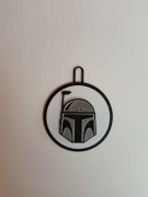 Zawieszka STAR WARS Mandalorianin Druk 3D