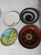 Talerze ozdobne 4 szt.