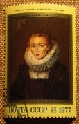 Portret kamerystki. Rubens. ZSRR 1977 r