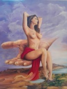 DAR NIEBIOS-NOWOCZESNY OBRAZ NA PŁÓTNIE 60 x70 cm