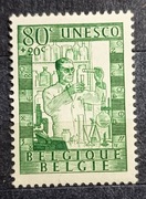 80+20 centymów. UNESCO. Belgia 1951 r