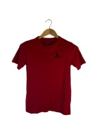 Koszulka dziecięca Jordan czerwona z logiem 12 lat