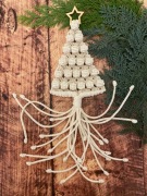 Makrama choinka ozdoby wiszące świąteczne 