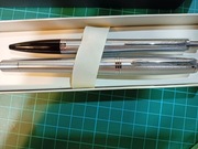 Pióro i długopis Parker Urban, srebrny kolor, nowe w pudełku