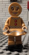 Minifigurka LEGO HOL168 Gingerbread Woman Pierniczka