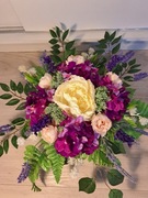 Stroik wiosenny na cmentarz grób 