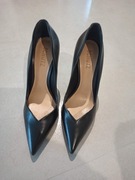 Buty szpilki skórzane Schultz