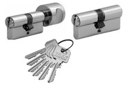 Wkładki klasy C 30/40 Gałka Nikiel - WILKA SCHLIESSTECHNIK