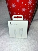 Apple kabel USB-A na Lightning 1m  Nowy  Oryginał