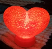 Lampka nocna - serce 