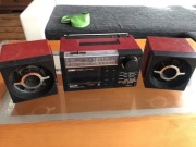 Retro radio deka Philips cubic compo d8254