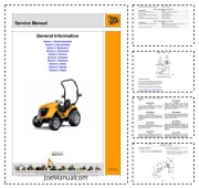JCB 323 HST 327 HST Tractor Service Manual Instrukcja serwisowa 9803/9470