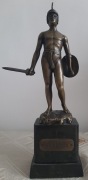 Figura z brązu Gladiator - sygn - Schmidt Felling