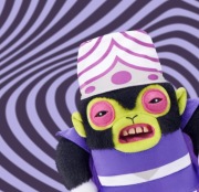 Fuggler Mojo Jojo Powerpuff Girls 23 cm pluszak kolekcjonerski