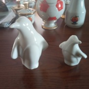 Porcelanowa figurka pingwin lata 70 -80 te