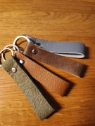 Breloki skórzane 4szt  rękodzieło 