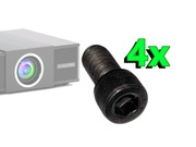 Śruby do projektora 4 sztuki - 20 UNC 1/4''