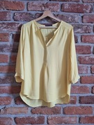 żółta bluzka koszulowa * MARKS & SPENCER