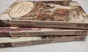 3 książki Penguin: Peter Pan, Scottish Folk, Tom Sawyer ( po angielsku )