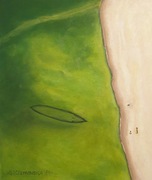 WRAK obraz olejny malowany 70x60 zawerniksowany