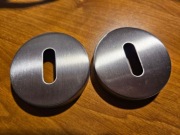 VDS R8 rozeta okrągła wersja na klucz zwykły INOX stal nierdzewna