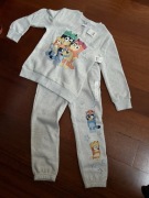 Bluey zestaw spodnie i bluza dresowa nowe metkami 6-8 lat Blue