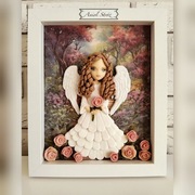 Anioł z zimnej porcelany 