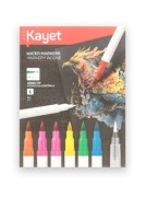 kayet markery wodne 6, water markers 6 kayet, pisaki wodne kayet 6