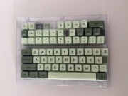 Zestaw Keycapów Matcha Green klawisze do klawiatury mechanicznej PBT
