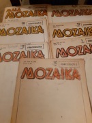 Mozaika Niemiecka 1985, 1986 zestaw 7 sztuk
