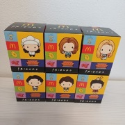 Cała kolekcja 6 figurek McDonald’s Friends przyjaciele nowe