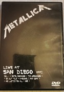METALLICA Live San Diego 92' DVD