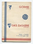 _Program/c Gornik Zabrze - Zaglebie 1974