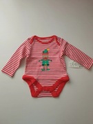 Bawełniane body skrzat z długim rękawem r 62