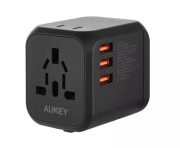 Ładowarka Aukey Ładowarka podróżna EU/US/UK/AUS PD 30W
