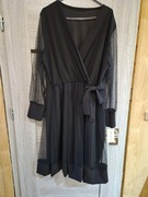 Śliczna włoska sukienka koktajlowa xxxl