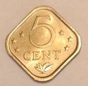 5 centów Antyle Holenderskie 1985