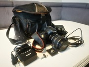 CANON EOS 60D + obiektyw CANON EF-S 17-85mm f/4-5.6 +lampa +futerał +inne