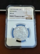 Zygmunt III Waza - Ort 1623 Bydgoszcz - NGC MS64