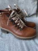 Skórzane Botki Trzewiki Zapato 40