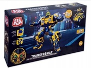 Klocki  Ele Fun Transformax samochód i robot 2w1 model 621019