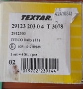 Klocki hamulcowe tył do Iveco Daily 